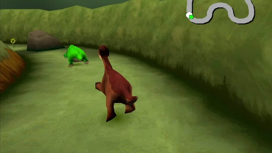 Скриншот 3 из The Land Before Time: Great Valley Racing Adventure