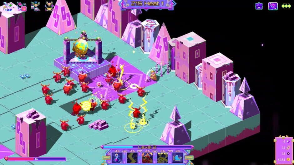Скриншот 2 из Neon Spellstorm