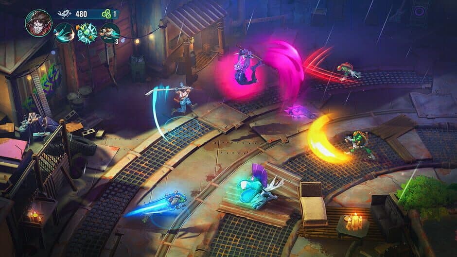 Скриншот 6 из Teenage Mutant Ninja Turtles: Splintered Fate - Casey Jones & the Junkyard Jam