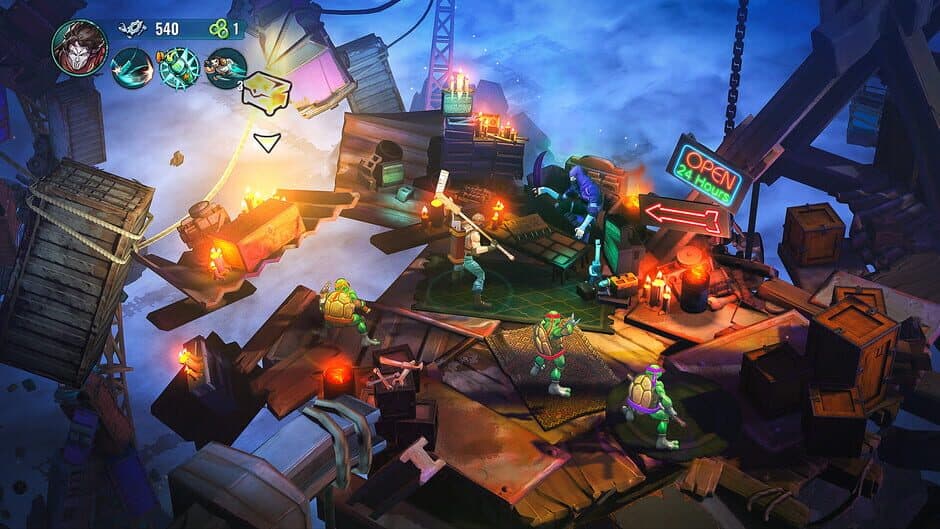 Скриншот 2 из Teenage Mutant Ninja Turtles: Splintered Fate - Casey Jones & the Junkyard Jam