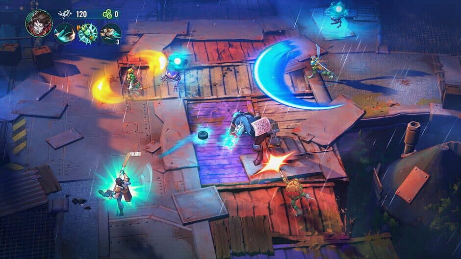 Скриншот 4 из Teenage Mutant Ninja Turtles: Splintered Fate - Casey Jones & the Junkyard Jam