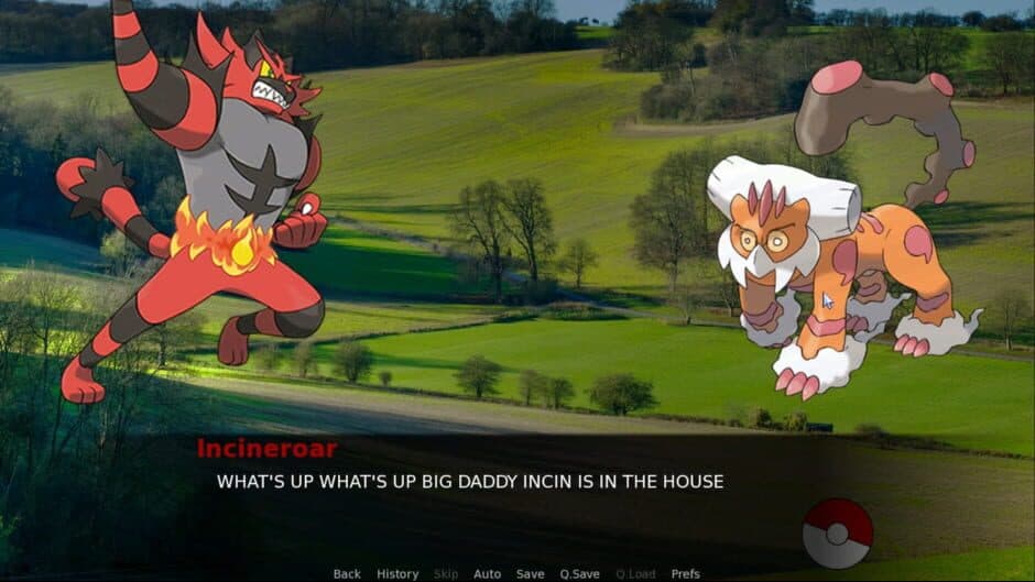 Скриншот 2 из Landorus Therian Dating Simulator