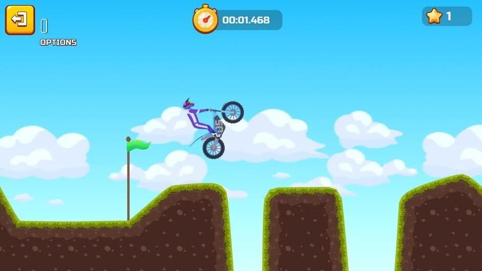 Скриншот 1 из Hill Climb on a Motorcycle