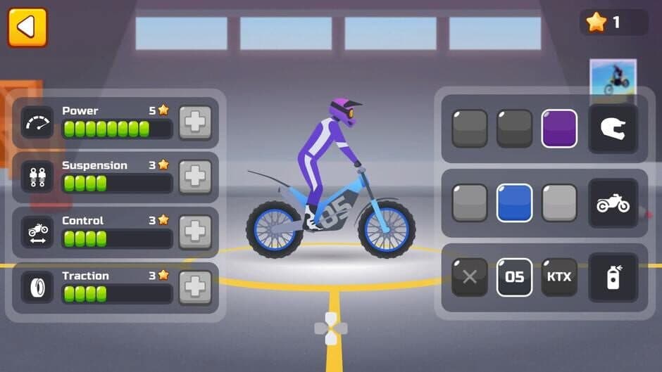 Скриншот 2 из Hill Climb on a Motorcycle