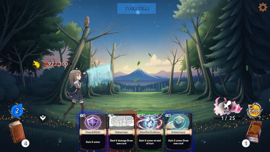 Скриншот 2 из Card Attack: Gabee's Roads