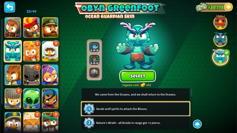 Скриншот 2 из Bloons TD 6: Rogue Legends