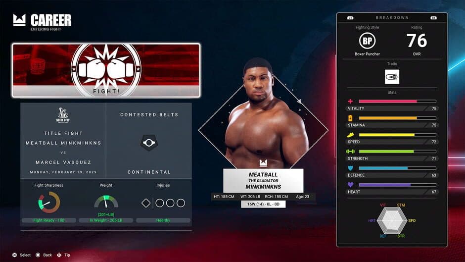 Скриншот 1 из Undisputed: Deluxe WBC Edition