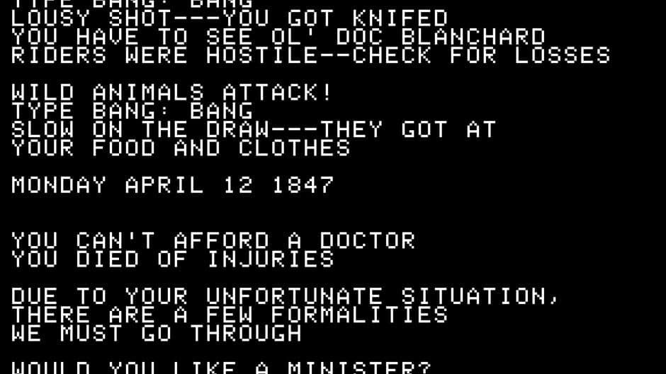 Скриншот 1 из The Oregon Trail