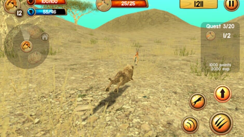Скриншот 3 из Wild Cheetah Sim 3D