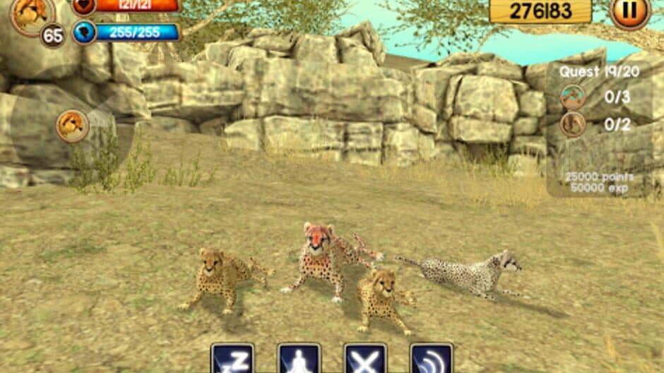 Скриншот 1 из Wild Cheetah Sim 3D