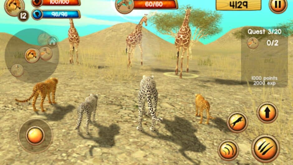Скриншот 2 из Wild Cheetah Sim 3D