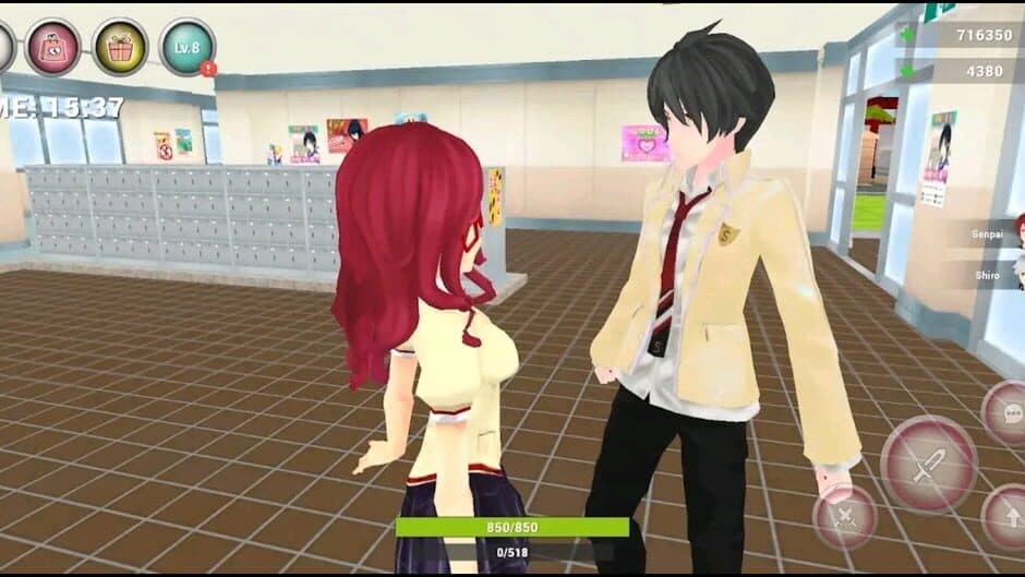 Скриншот 2 из Anime High School Simulator