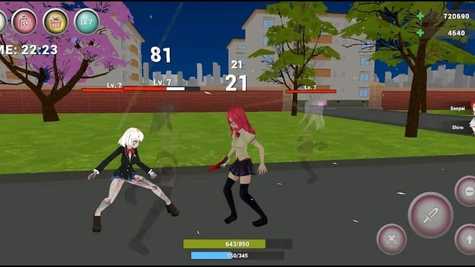 Скриншот 6 из Anime High School Simulator