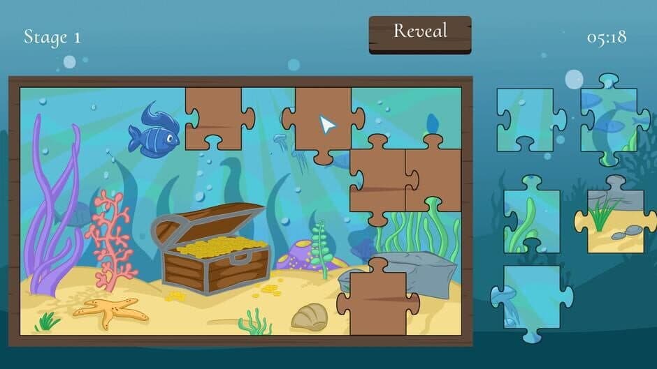 Скриншот 1 из Puzzle Piecer: The World Below