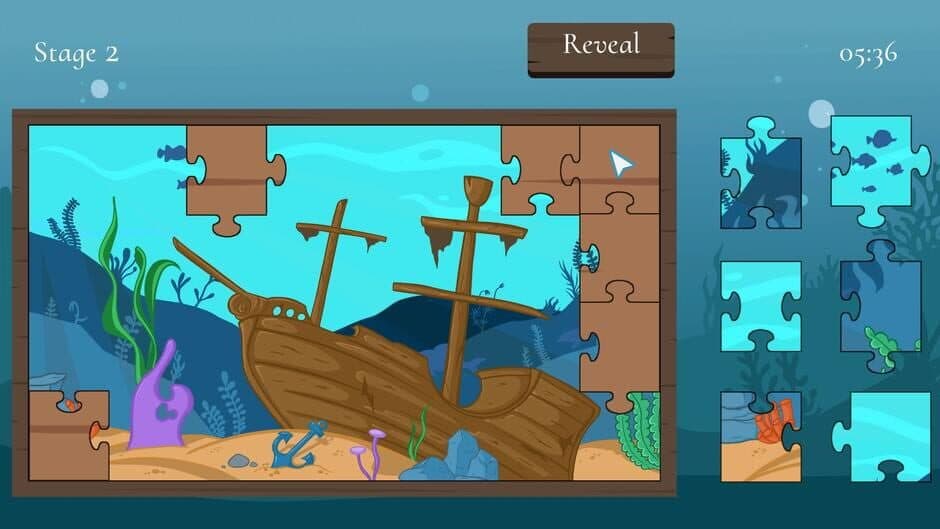 Скриншот 2 из Puzzle Piecer: The World Below