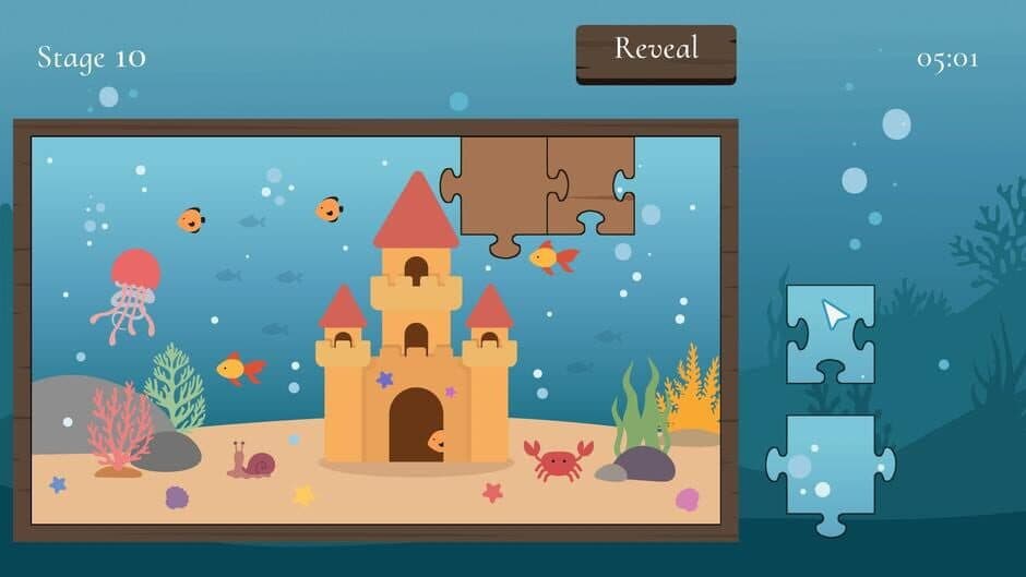Скриншот 4 из Puzzle Piecer: The World Below