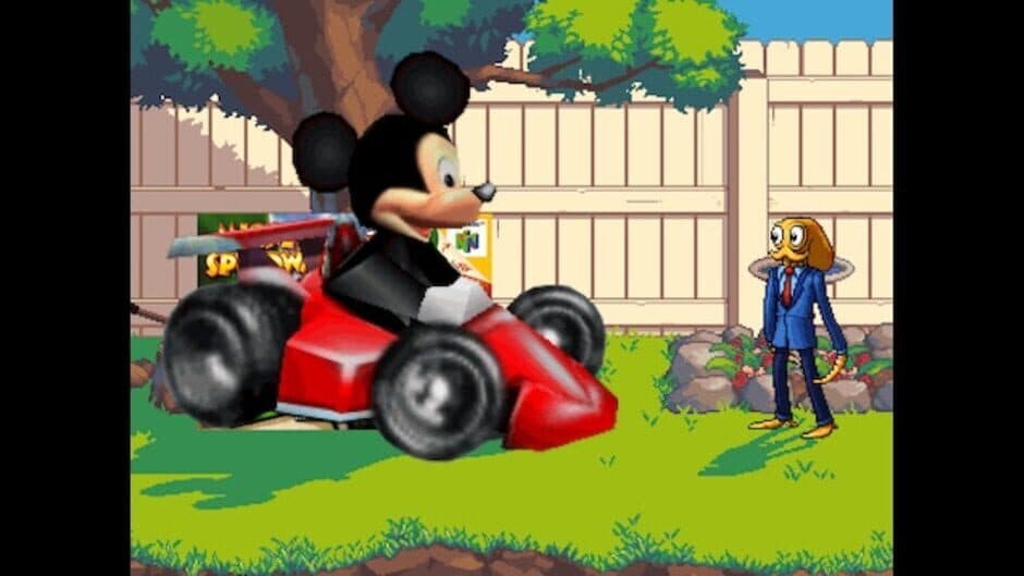 Скриншот 1 из Fraymakers: Mickey's Speedway USA
