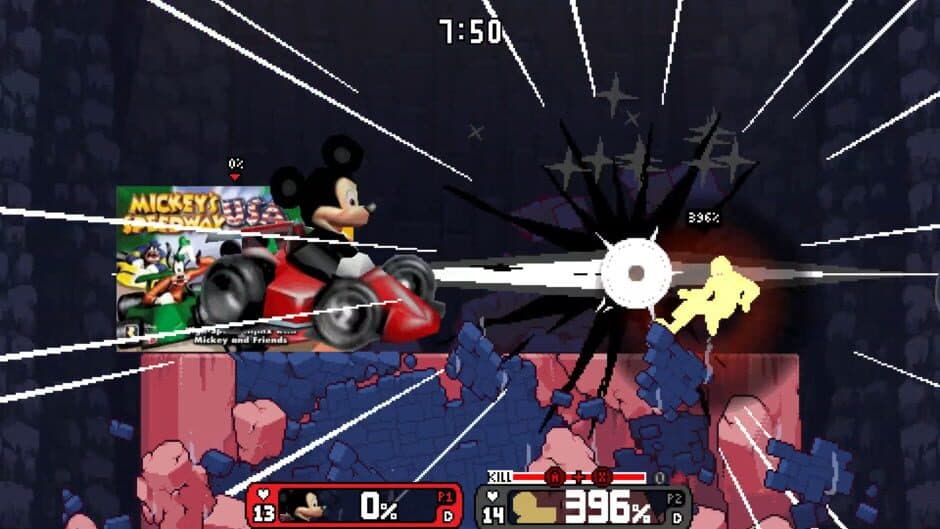 Скриншот 1 из Rivals of Aether: Mickey's Speedway USA