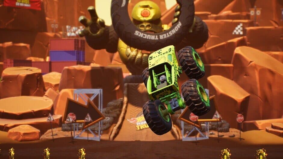 Скриншот 4 из Hot Wheels Monster Trucks: Stunt Mayhem - Deluxe Edition