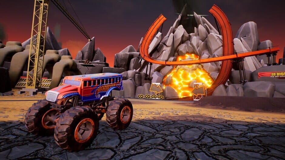 Скриншот 10 из Hot Wheels Monster Trucks: Stunt Mayhem - Deluxe Edition