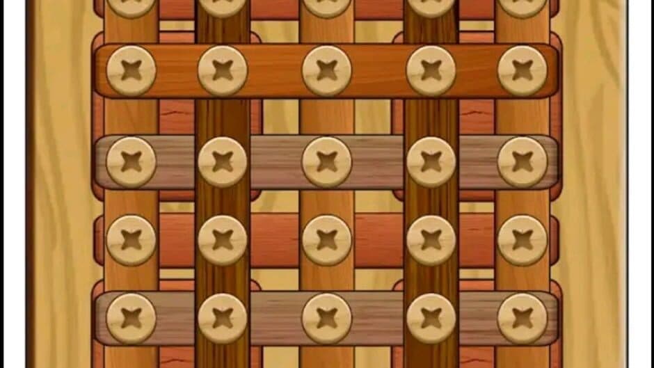 Скриншот 3 из Wood Nuts & Bolts Puzzle