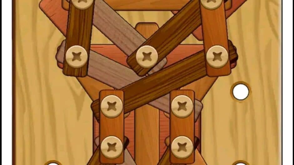 Скриншот 6 из Wood Nuts & Bolts Puzzle