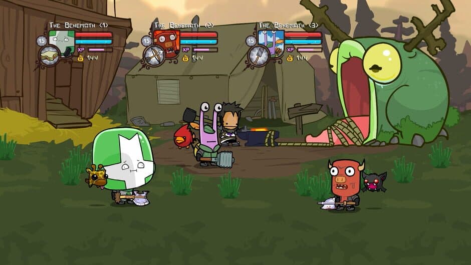 Скриншот 1 из Castle Crashers: Painter Boss Paradise