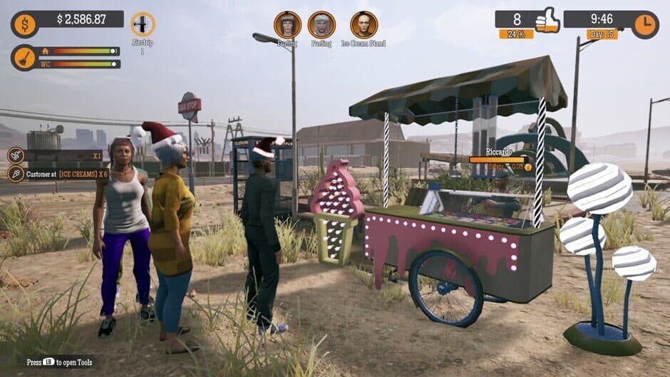 Скриншот 6 из Gas Station Simulator and Party Time DLC Bundle