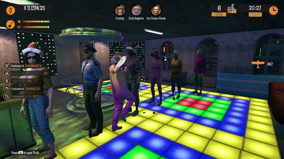 Скриншот 2 из Gas Station Simulator and Party Time DLC Bundle