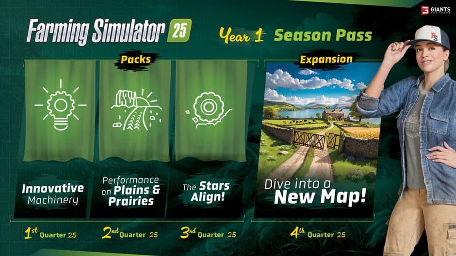 Скриншот 1 из Farming Simulator 25: Year 1 Bundle