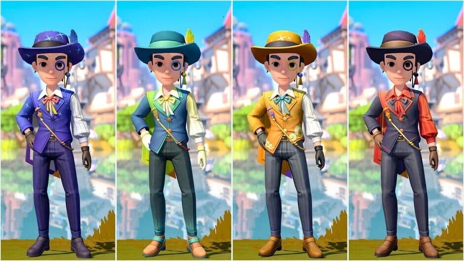 Скриншот 1 из My Time at Sandrock: Builders Beach and Ball Clothing Pack