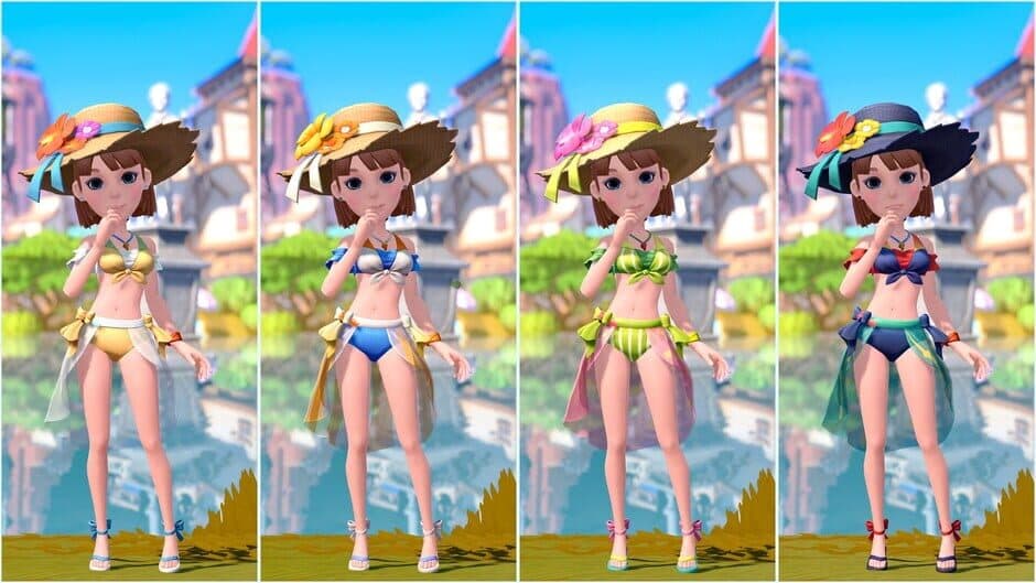 Скриншот 4 из My Time at Sandrock: Builders Beach and Ball Clothing Pack
