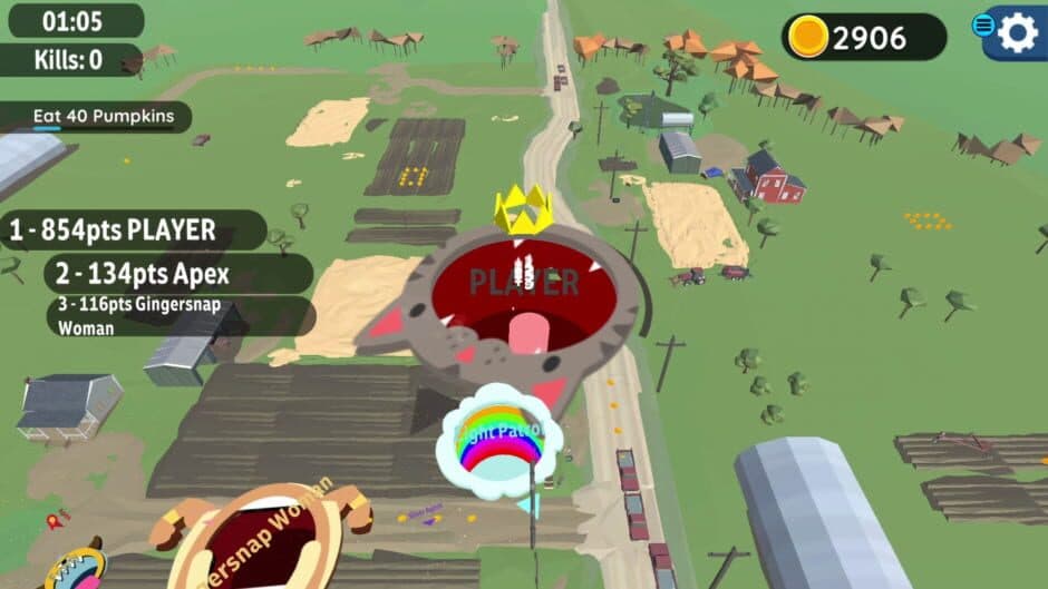 Скриншот 10 из Hole io: Gold Edition