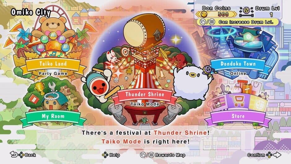 Скриншот 4 из Taiko no Tatsujin: Rhythm Festival - The Setlist Edition
