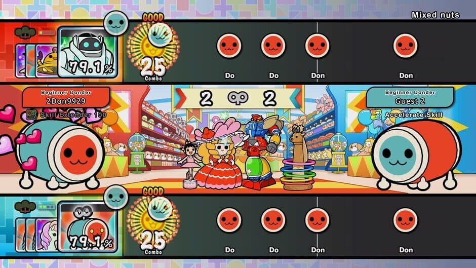 Скриншот 9 из Taiko no Tatsujin: Rhythm Festival - The Setlist Edition