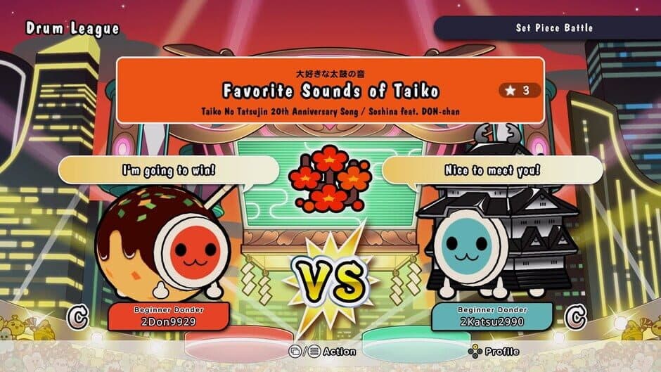 Скриншот 7 из Taiko no Tatsujin: Rhythm Festival - The Setlist Edition