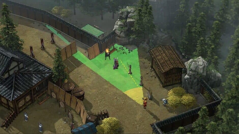 Скриншот 2 из Shadow Tactics: Aiko's Choice - Deluxe Edition