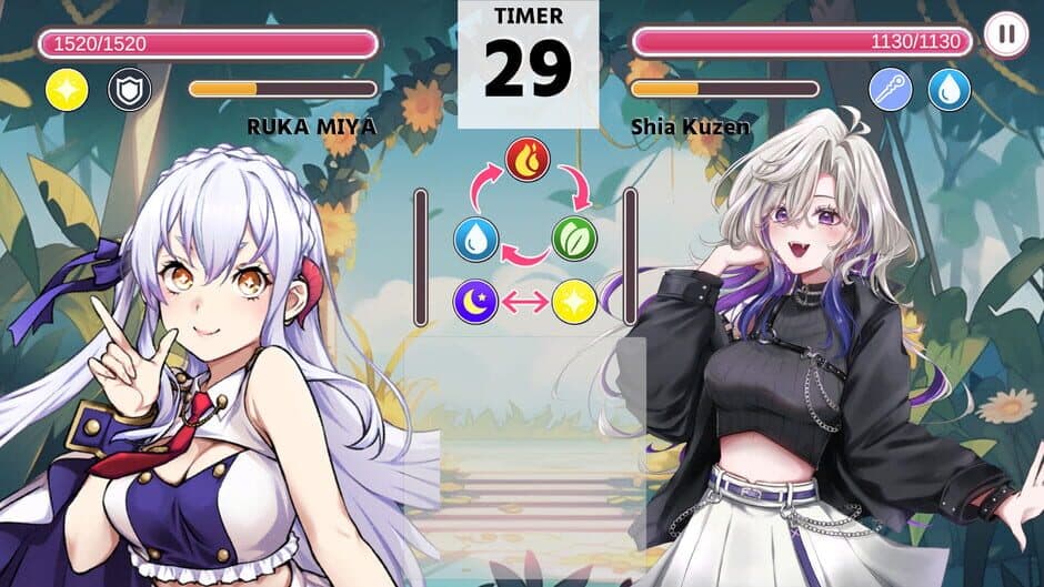Скриншот 3 из VTuber Battle: It’s Not About Subscribers! It’s All About Power!