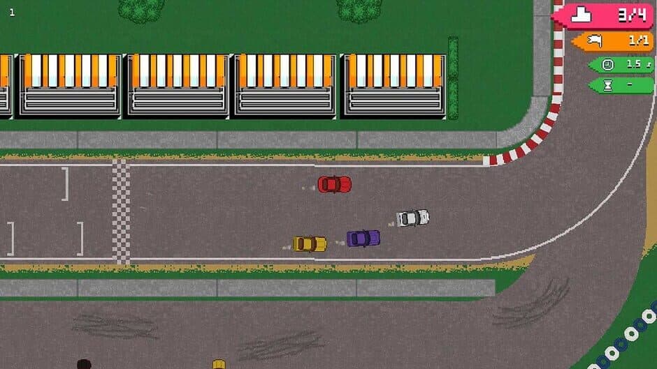 Скриншот 2 из Full Throttle Pixel Racing