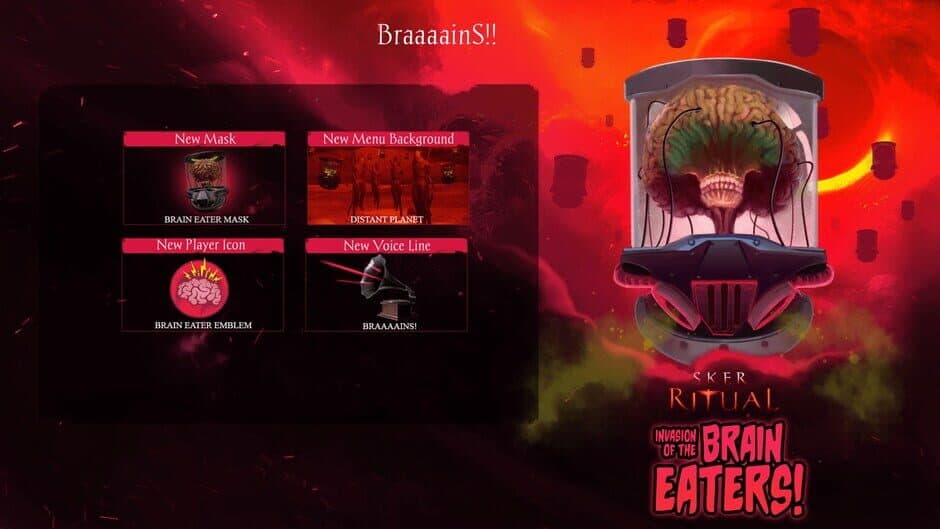 Скриншот 3 из Sker Ritual: Invasion of the Brain Eaters