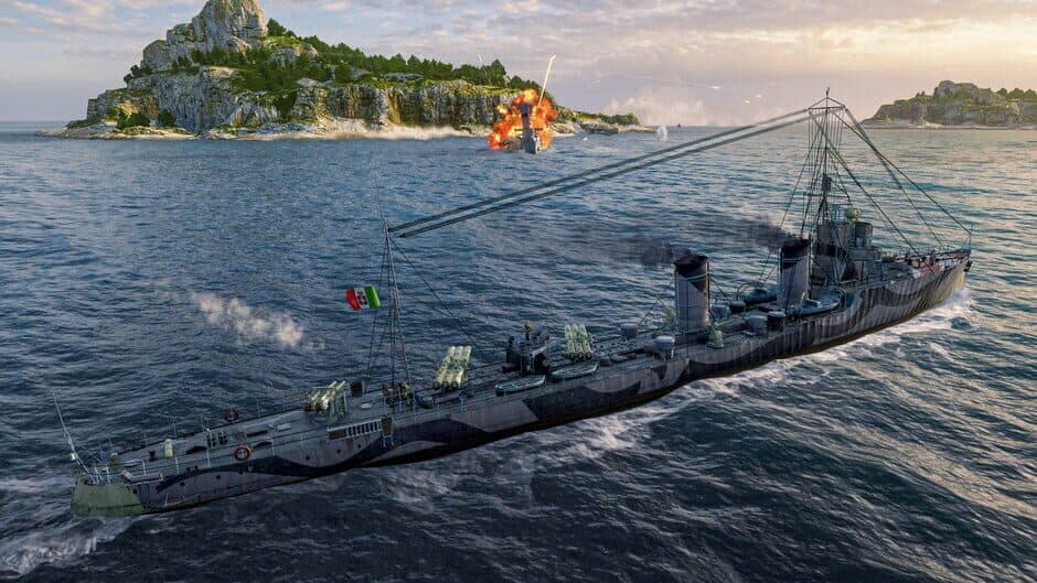 Скриншот 1 из World of Warships: Legends - Italian Autumn