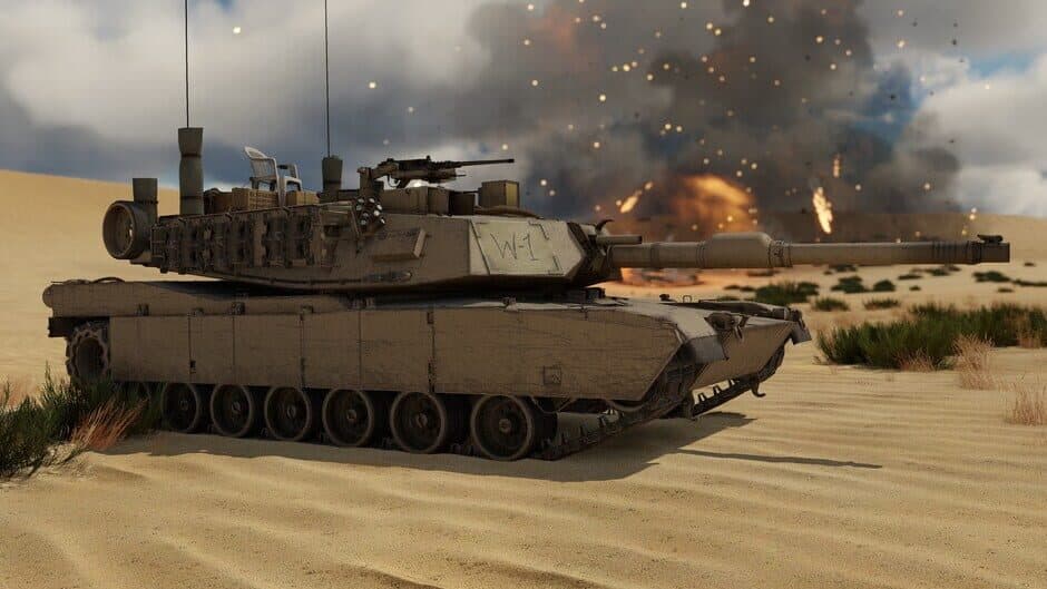 Скриншот 2 из War Thunder: M1A1 HC "Click-Bait" Pack