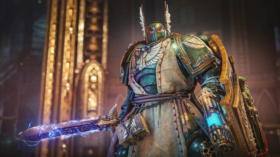 Скриншот 1 из Warhammer 40,000: Space Marine II - Dark Angels Chapter Pack