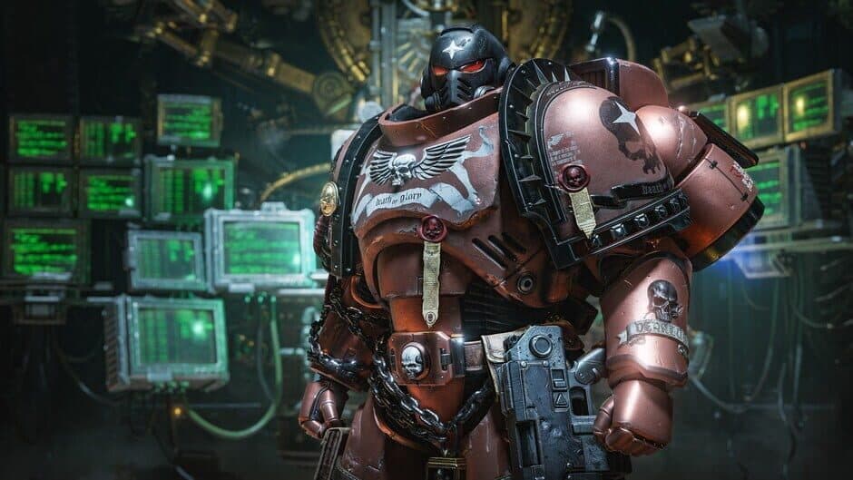 Скриншот 2 из Warhammer 40,000: Space Marine II - Ultramarines Cosmetic Pack