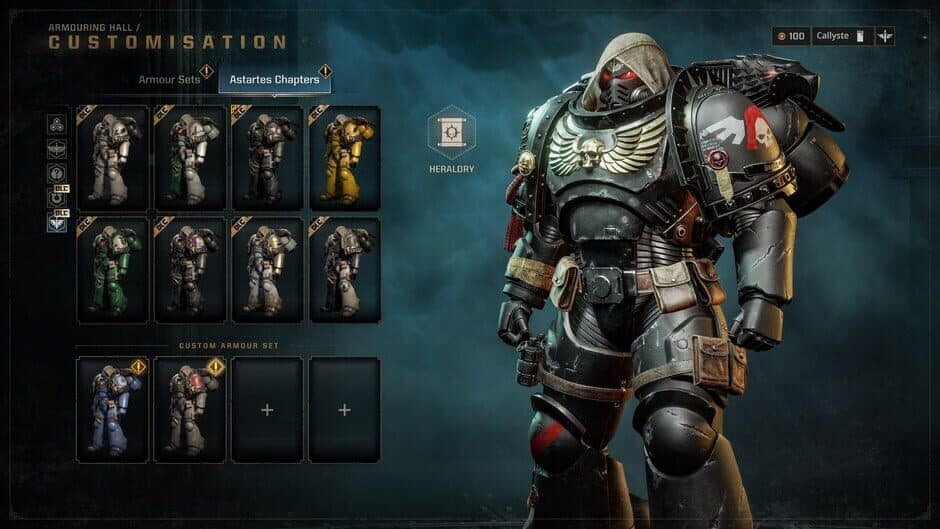 Скриншот 9 из Warhammer 40,000: Space Marine II - Dark Angels Chapter Pack