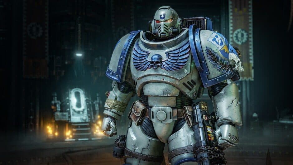 Скриншот 11 из Warhammer 40,000: Space Marine II - Ultramarines Cosmetic Pack