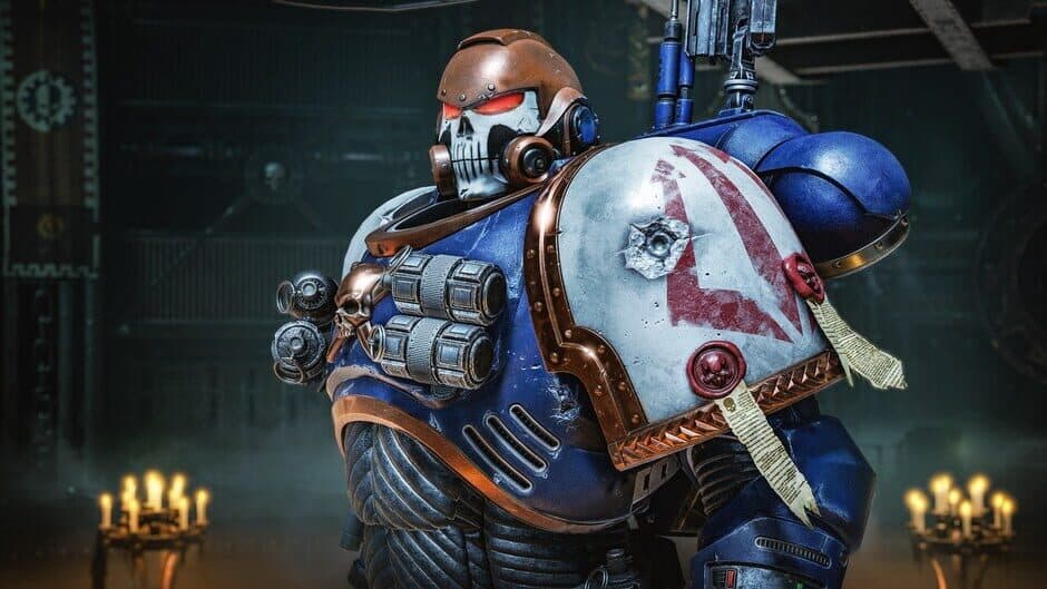 Скриншот 3 из Warhammer 40,000: Space Marine II - Ultramarines Cosmetic Pack