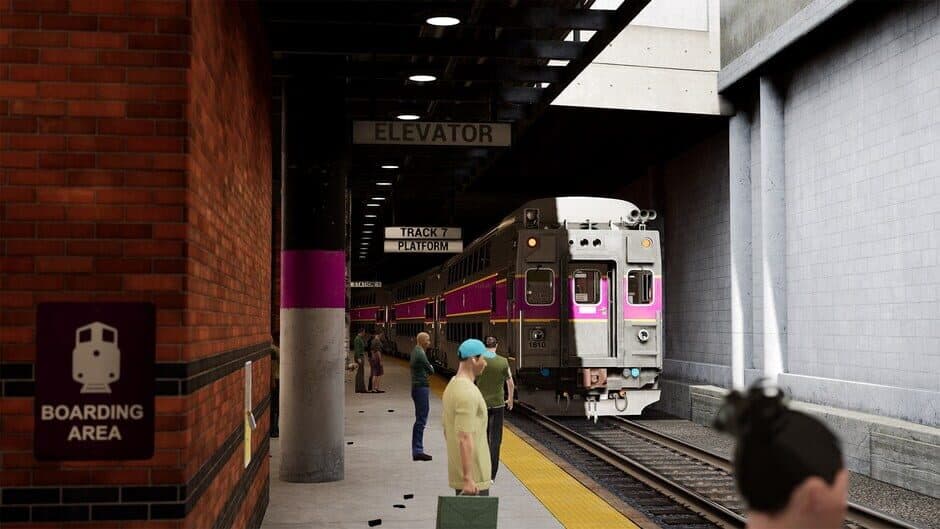 Скриншот 9 из Train Sim World 5: MBTA Commuter - Boston - Worcester