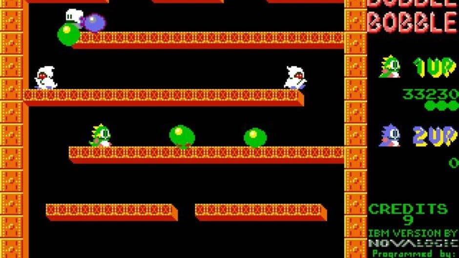 Скриншот 1 из Bubble Bobble