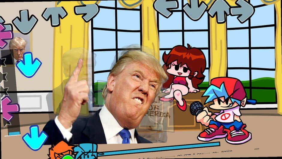 Скриншот 3 из Friday Night Funkin': vs. Donald J. Trump